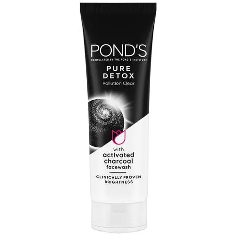 Ponds Pure White Black face wash 50gm