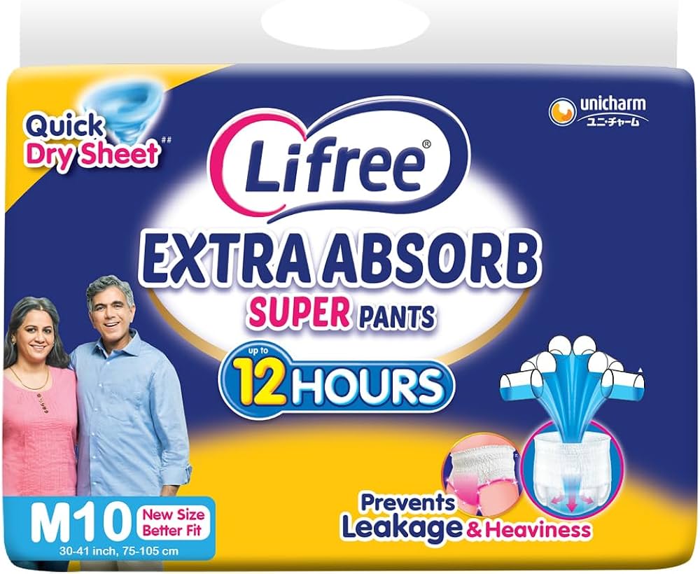 Lifree Adult Diaper L Size 10 Pecs