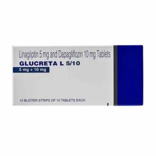 Glucreta L 5/10Tab 10
