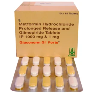 Gluconorm G1 Forte Tab 15's