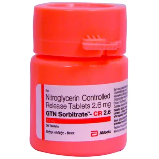 GTN Sorbitrate CR 2.6mg Tab 30's