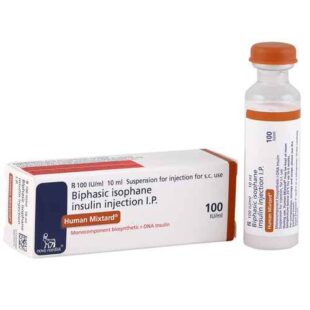 Human Mixtard 30/70 100Iu Inj 10ml