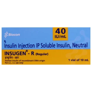 Insugen R 40Iu Inj 10ml