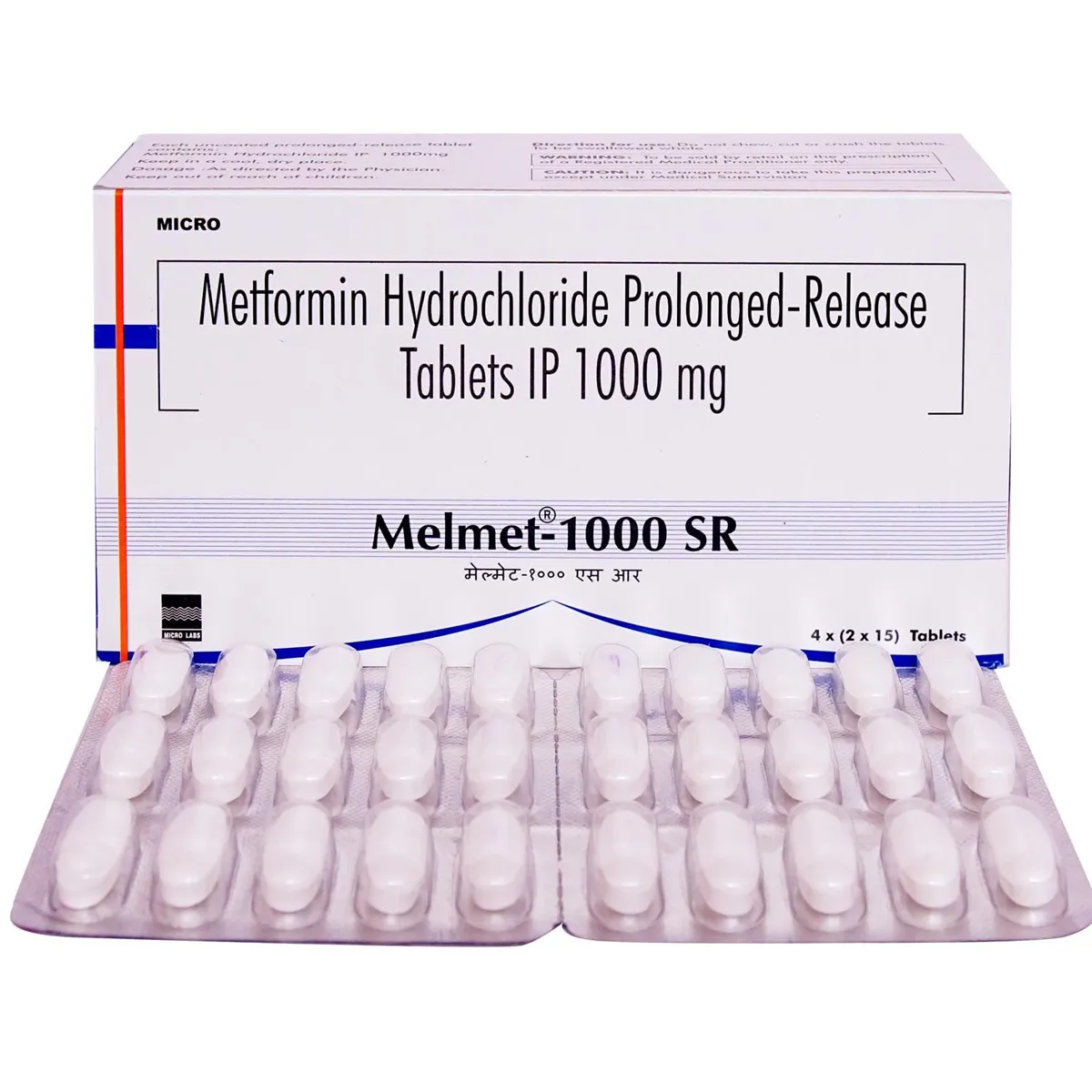 Melmet SR 1gm Tab 15's