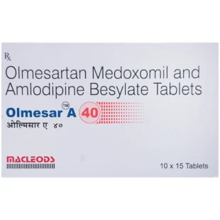 Olmesar A 40mg Tab 15's