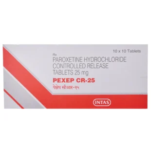 Pexep CR 25mg Tab 10's