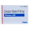 Pletoz 50mg Tab 10's