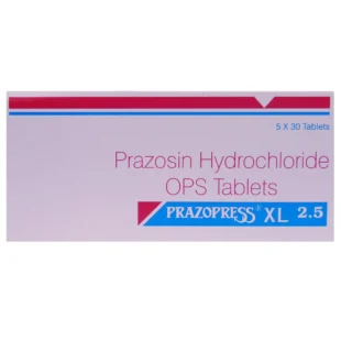 Prazopress XL 2.5mg Tab 30's