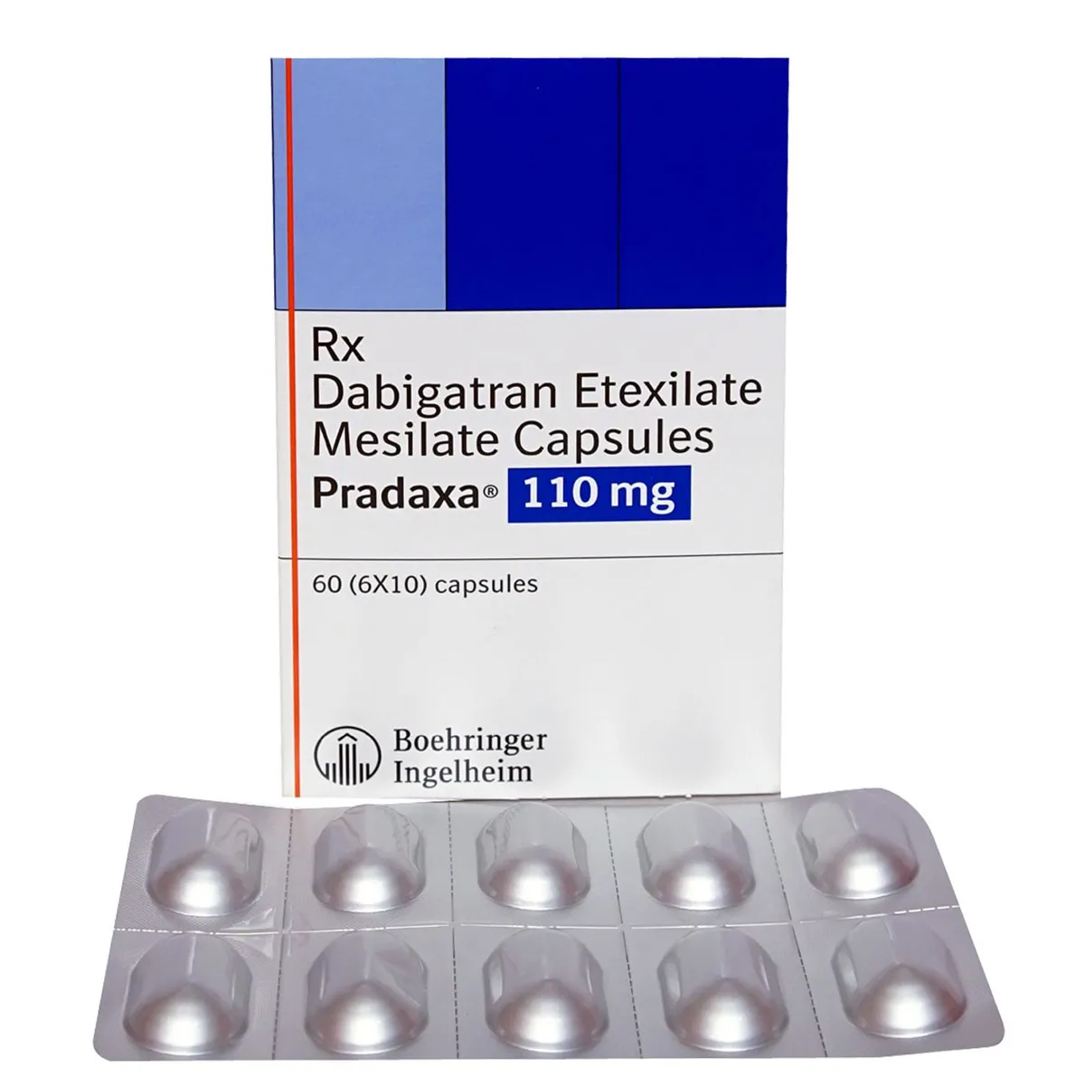 Pradaxa 110mg Cap 10's