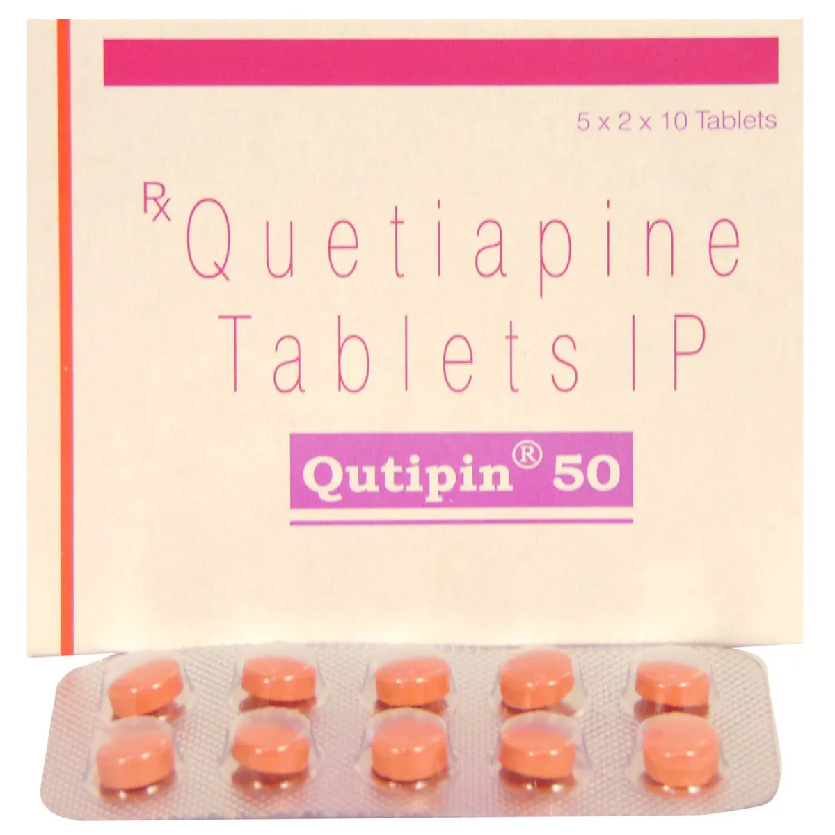 Qutipin 50mg Tab 10's