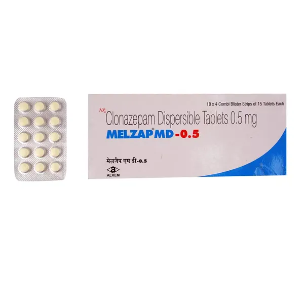 Melzap MD 0.5mg Tab 15tab