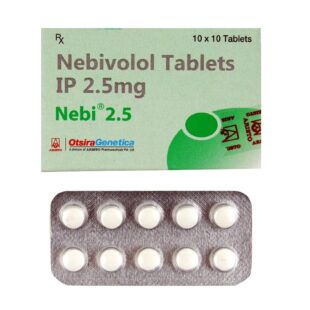 Nebi 2.5mg Tab  10's