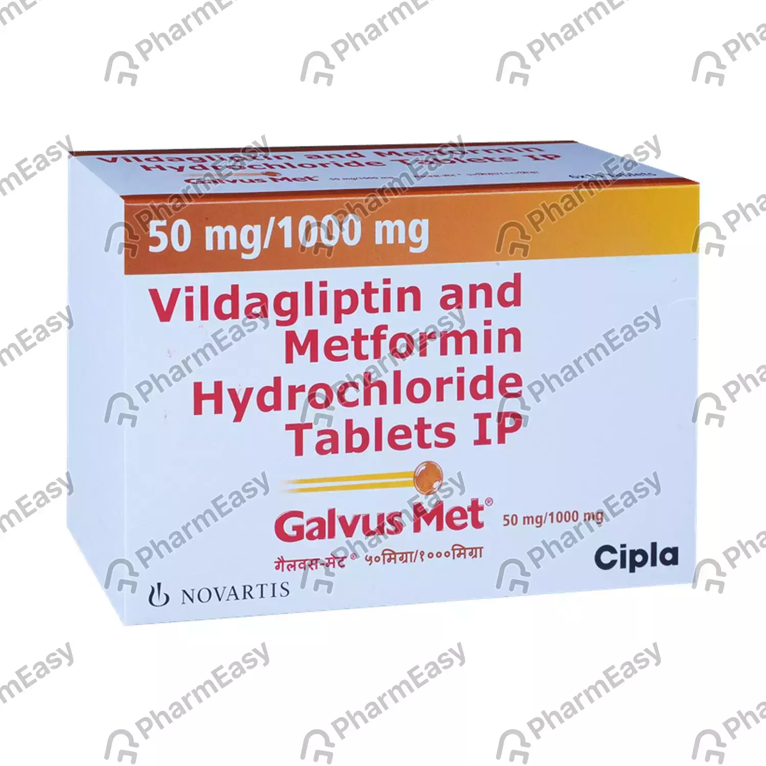 Galvas Met 50/100mg Tab 10's