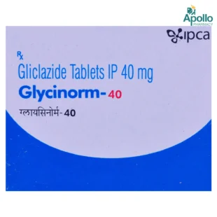 Glycinorm 40mg Tab 15's