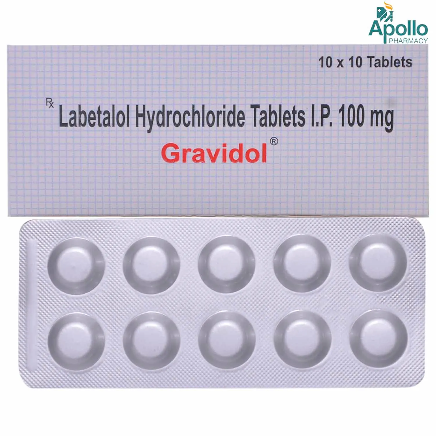 Gravidol 100mg Tab 10's