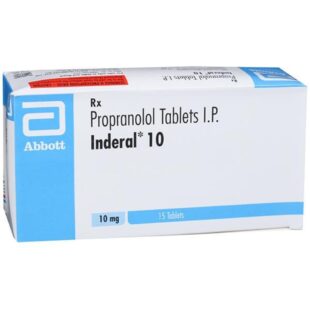 Inderal 10mg Tab 15's