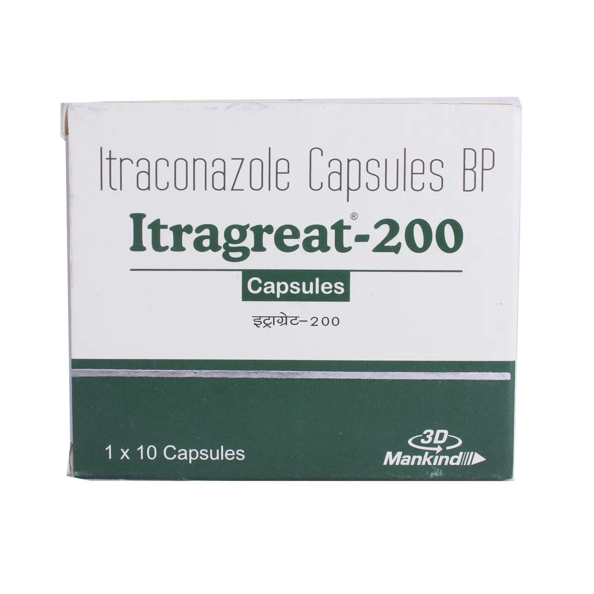 Itragreat 200mg Cap 10's