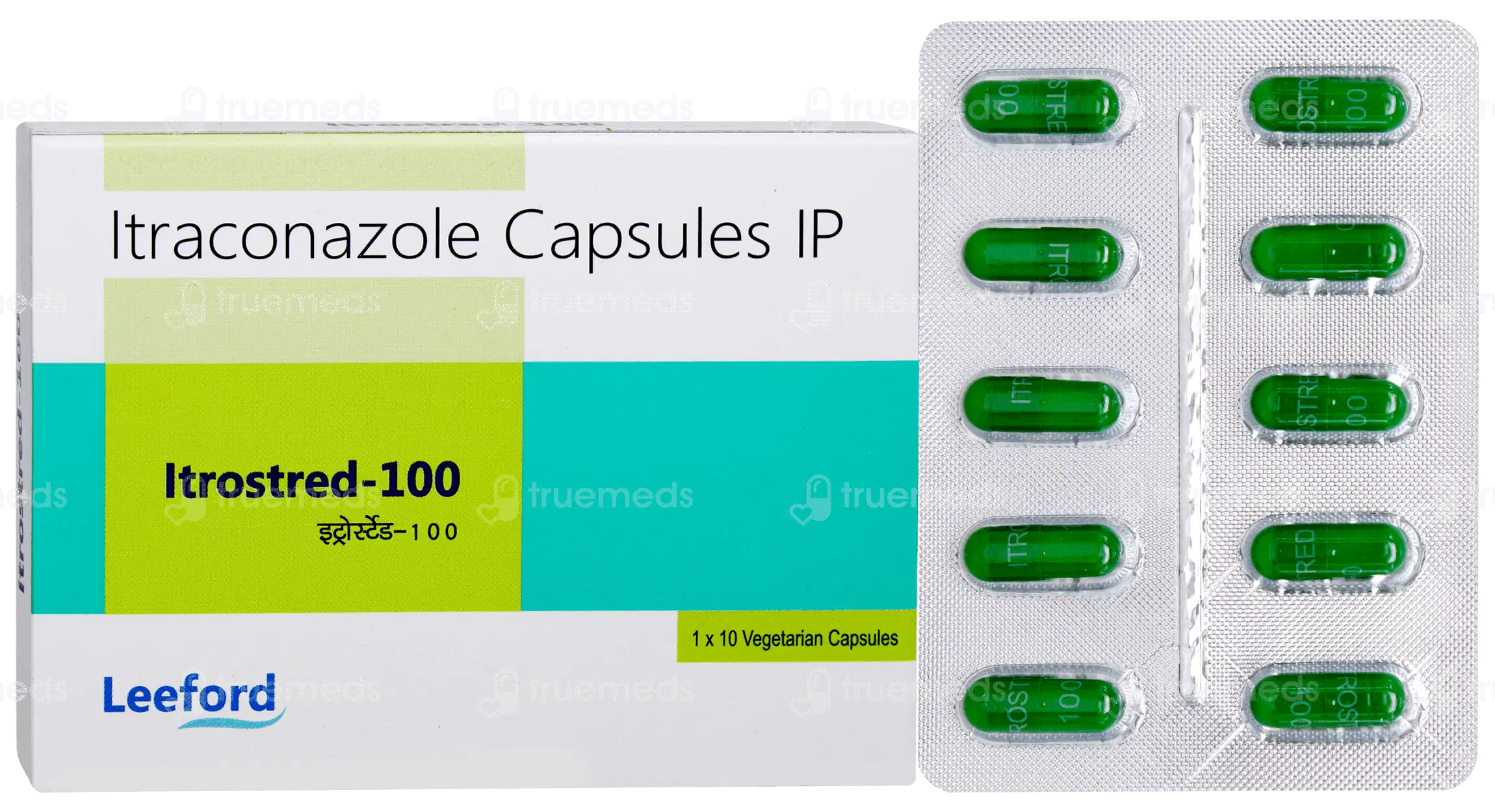 Itrostred 100mg Cap 10's