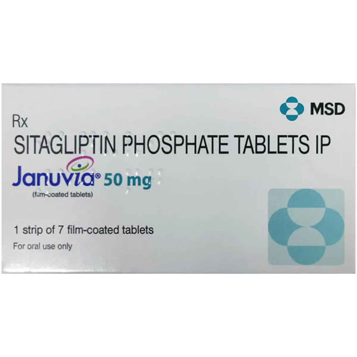 Januvia 50mg Tab 7's