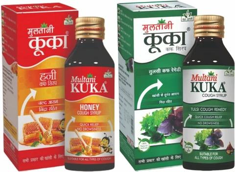 Kuka Multani Tulsi Cough Syrup 100ml