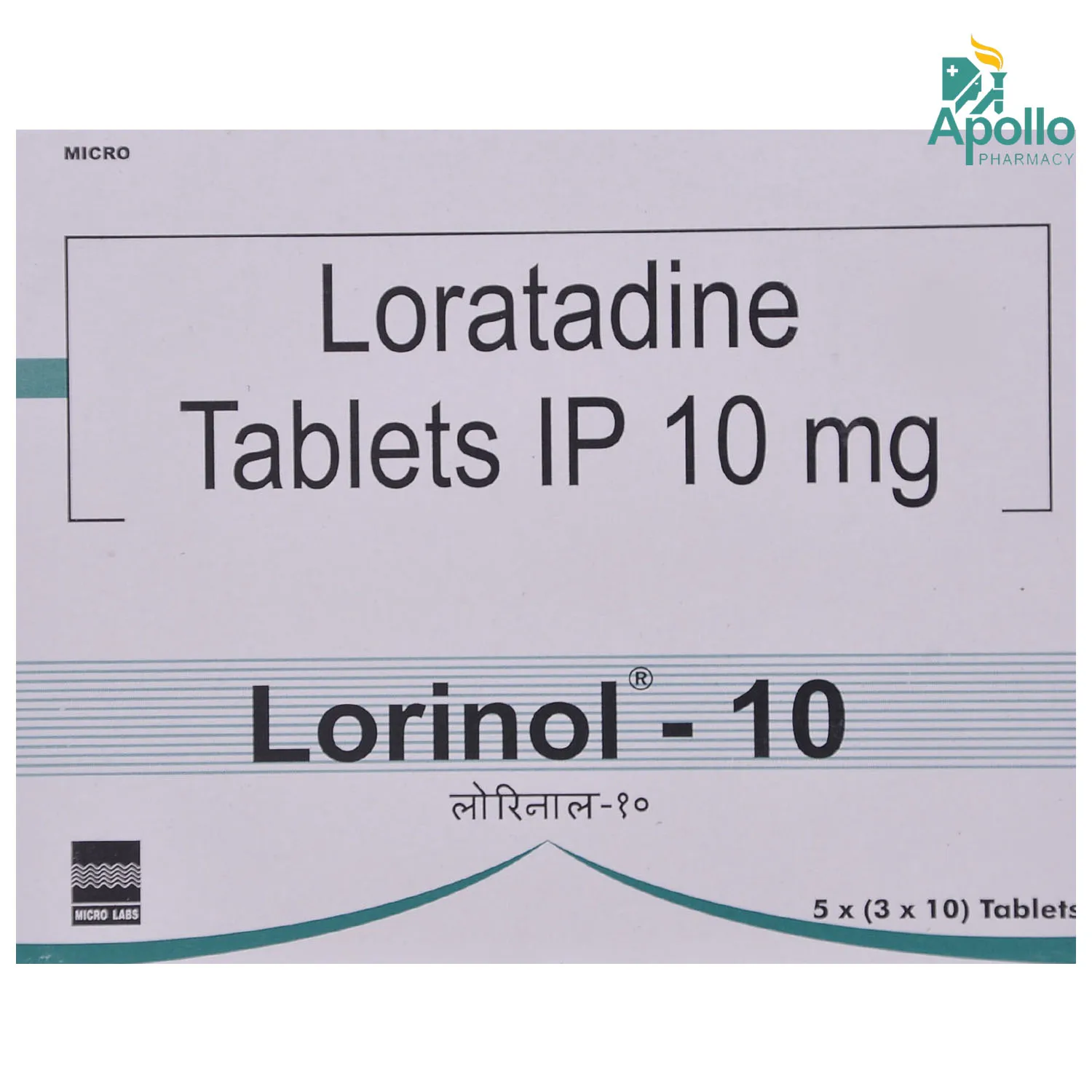 Lorinol 10mg Tab 10's