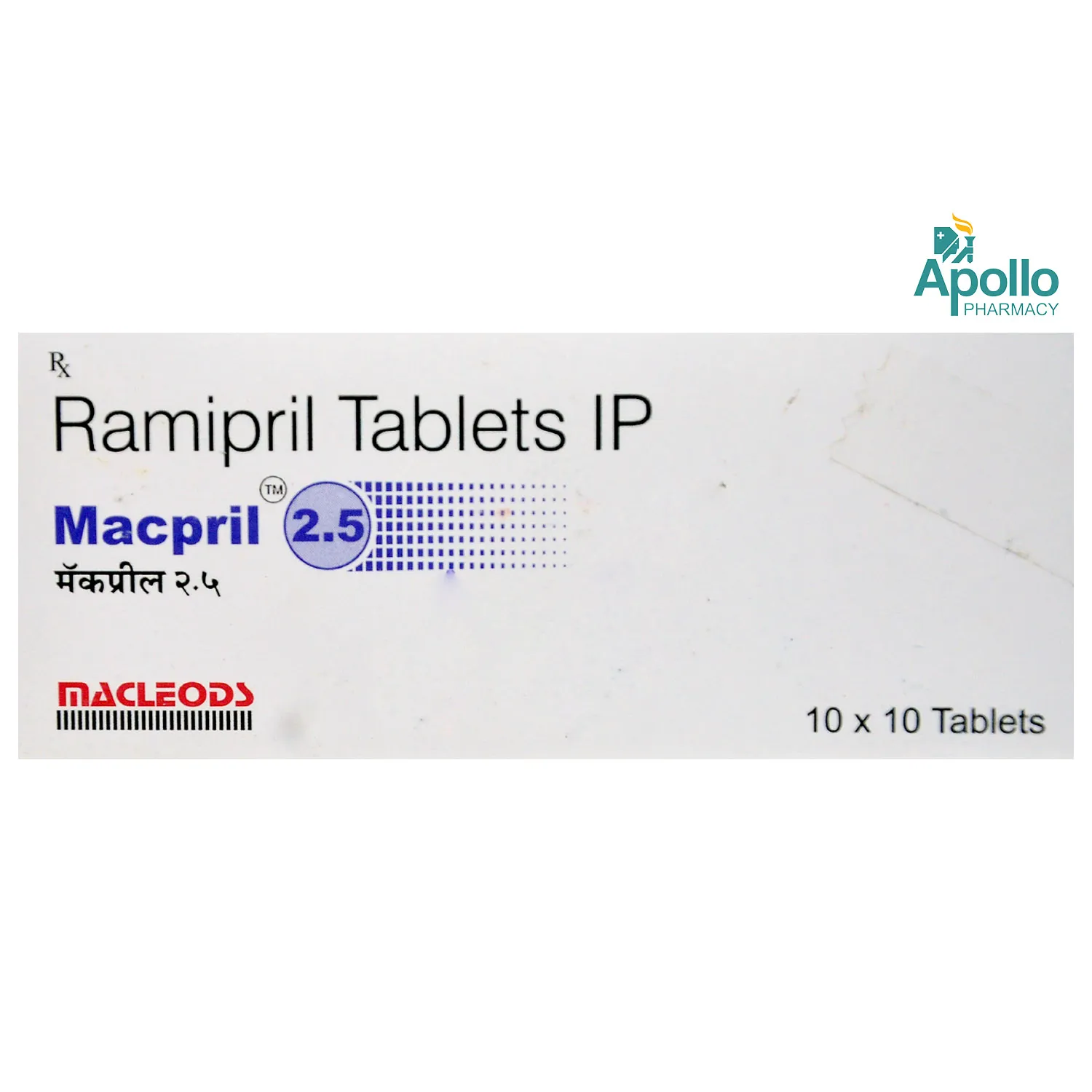 Macpril 2.5mg Tab 10's