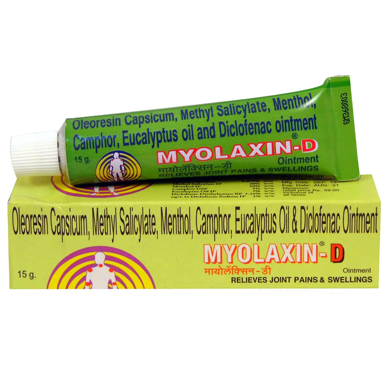 Myolaxin D Oint 30gm