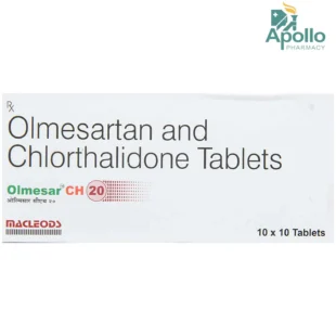 Olmesar CH 20mg Tab 10's