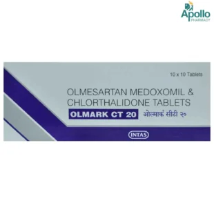Olmark CT 20mg Tab 10's