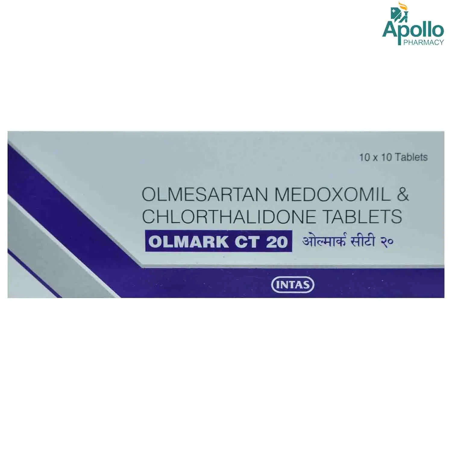 Olmark CT 20mg Tab 10's
