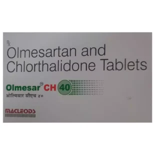 Olmesar CH 40mg Tab 10's