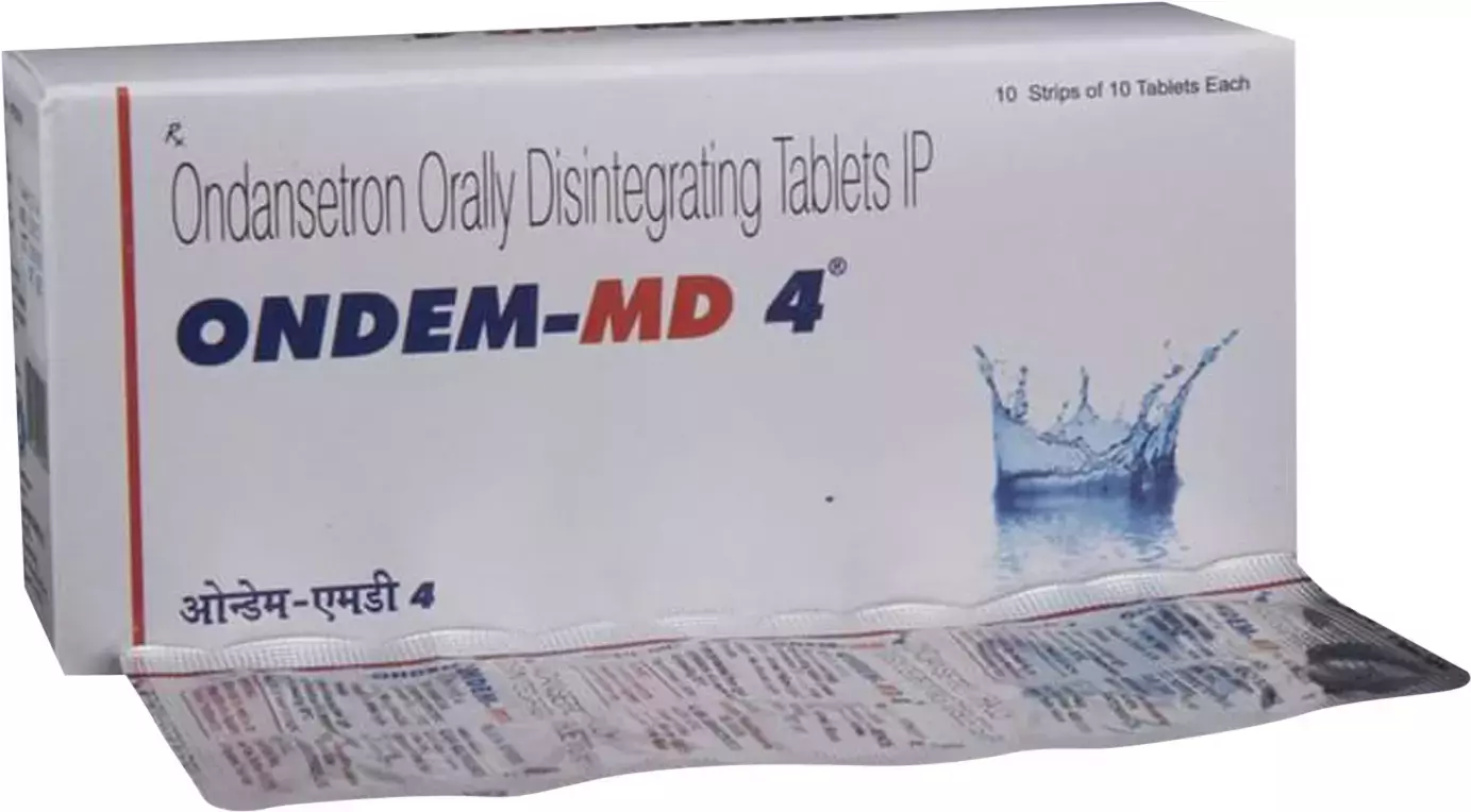 Ondem MD 4mg Tab 10's