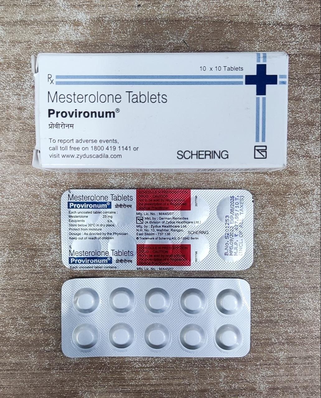 Provironum 25mg Tab 10's