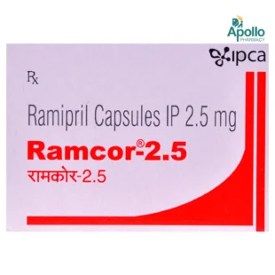 Ramcor 2.5mg Cap 10's