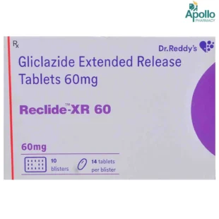 Reclide XR 60mg Tab 14's